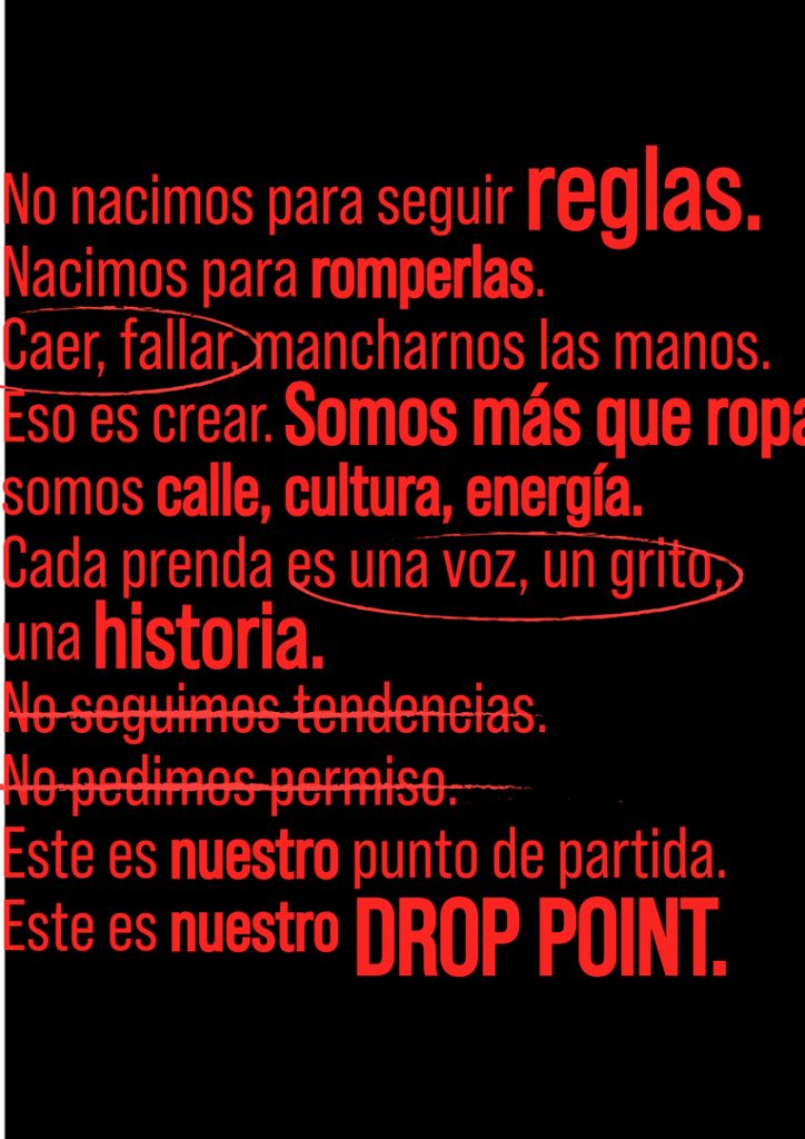 Manifiesto Drop Point