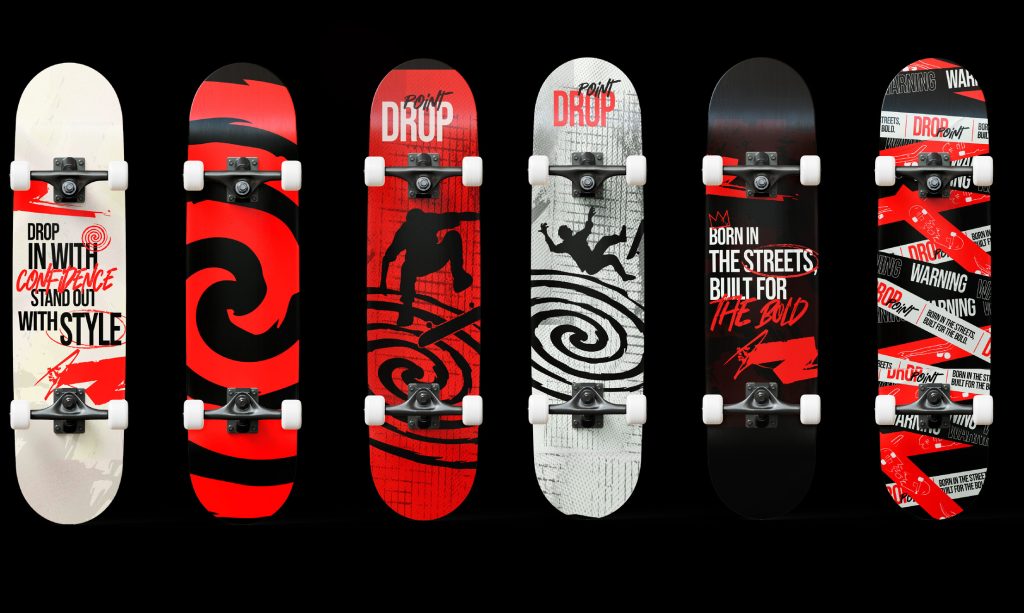Skates Drop Point